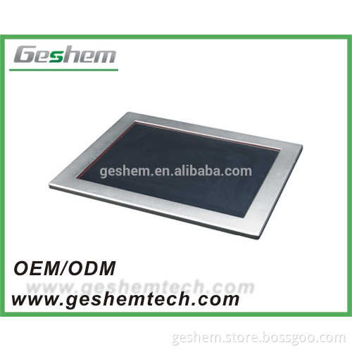 15''aluminium alloy frame 4*USB 4*COM All In One Industrial Touch Screen Panel PC Price 2 lan